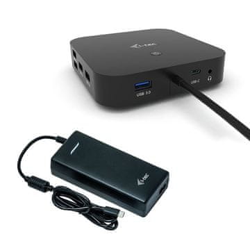 I-TEC i-tec USB-C Dual Display Docking Station + punjač 100W