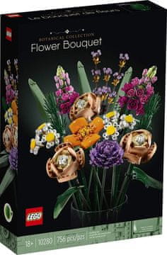 Botanical's LEGO Icons 10280 Buket cvijeća, komplet 756 komada