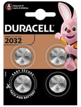 Duracell Duracell CR2032 litijska baterija, 4 komada