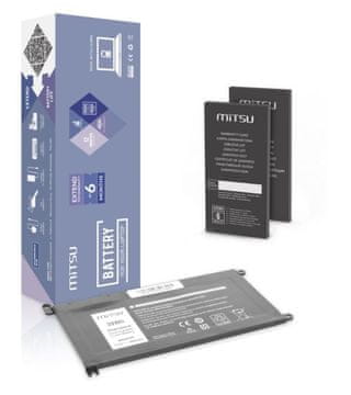 mitsu Baterija za Dell Vostro 14 (5468), Inspiron 15 (5568), 3400mAh