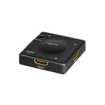 LogiLink LogiLink HD0018 HDMI preklopnik 3 ulaza, 1 izlaz, 1080p 60Hz