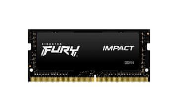 slomart Kingston Fury Impact RAM modul 8GB DDR4 SODIMM 3200MHz CL20