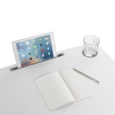 Maclean Maclean MC-903W podesivi stalak za laptop, 80x40cm, bijeli/srebrni