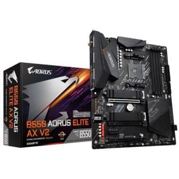 Gigabyte Gigabyte B550 AORUS ELITE AX V2 matična ploča AM4 ATX