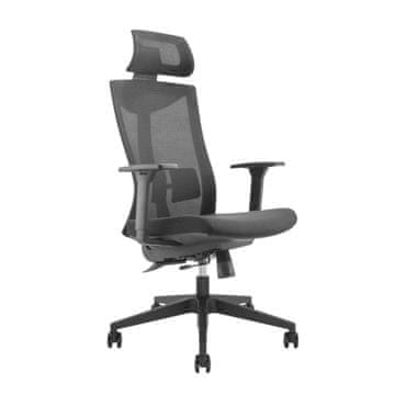 Maclean Maclean Ergo Office ER-414 ergonomski uredski stol, crni