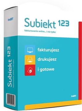 slomart InsERT Subiekt 123 (12M) box S12312M softver