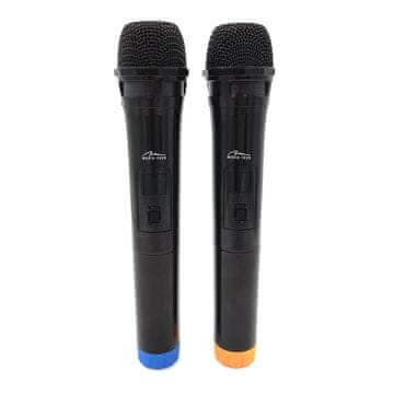 Media-Tech ACCENT PRO MT395 Karaoke mikrofoni, 2 komada, crna