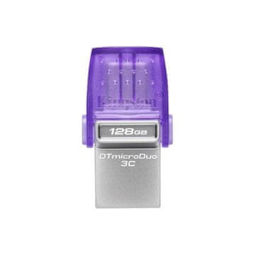 slomart Kingston DataTraveler microDuo 3C USB stick 64GB, USB-A/USB-C