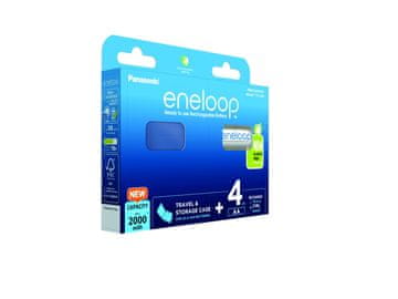 Panasonic Panasonic Eneloop AA baterije 2000 mAh, komplet 4 komada s etuijem