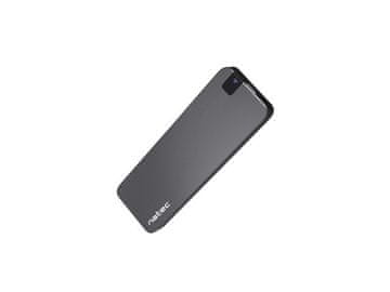 Natec NATEC RHINO M.2 NVME ALUMINIUM vanjski SSD disk, USB-C 3.1 Gen 2, aluminijski, sive boje
