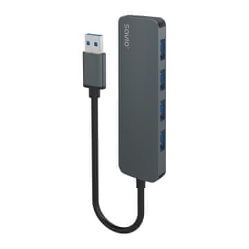 slomart Savio AK-53 USB 3.1 Gen 1 HUB, 4-portni