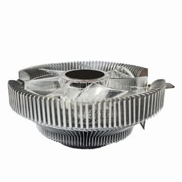 Gembird Gembird Huracan 9cm CPU hladnjak, 55W TDP, 4-pin PWM, plava LED