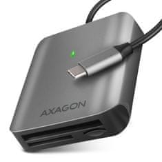 AXAGON AXAGON CRE-S3C Vanjski čitač kartica USB-C 3.2 Gen 1, 3 utora (SD/microSD/CF), UHS-II
