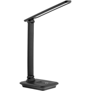 slomart Maclean MCE614 B LED stolna lampa 9W, podesiva, crna