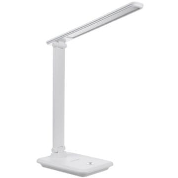 slomart Maclean MCE614 W LED stolna lampa 9W, podesiva temperatura boje, bijela