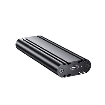 slomart iBox HD-07 vanjsko M.2 NVMe SSD kućište 10Gb/s, crno