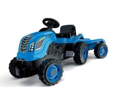 Smoby Smoby Traktor XL Niebieski dječji traktor na pedale, plava