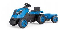 Smoby Smoby Traktor XL Niebieski dječji traktor na pedale, plava