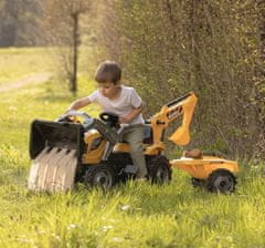 Smoby Smoby Traktor Max dječji traktor na pedale s prikolicom, lopatom i bagerom
