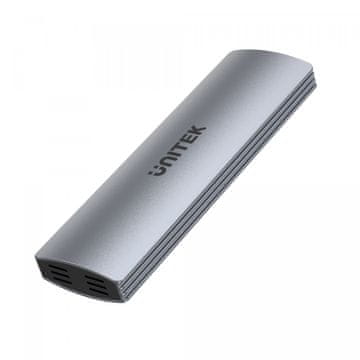 slomart UNITEK M.2 NVMe/SATA kućište za SSD 10Gbps, sivo