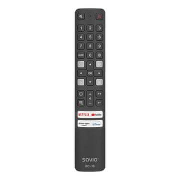 SAVIO Savio RC-15 univerzalni daljinski upravljač za TV TCL, Smart TV