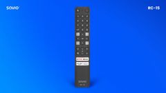 SAVIO Savio RC-15 univerzalni daljinski upravljač za TV TCL, Smart TV