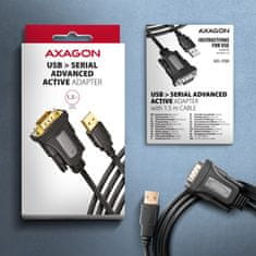 slomart AXAGON ADS-1PQN USB 2.0 na serijski RS-232 adapter, 1.5m
