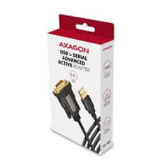 slomart AXAGON ADS-1PQN USB 2.0 na serijski RS-232 adapter, 1.5m
