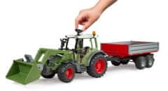 Bruder Bruder 02182 Fendt Vario 211 traktor s prednjom hidrauličnom prikolicom