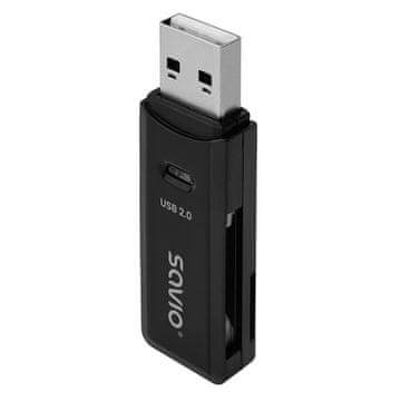 SAVIO Savio AK-63 čitač SD kartica, USB 2.0, 480 Mbps