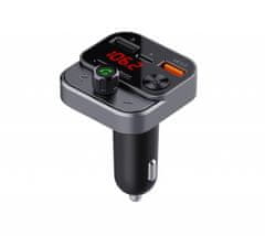 ART ART FM-84B QC3.0 auto FM odašiljač, Bluetooth, USB, LCD