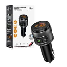 ART ART FM-57 QC3.0 FM odašiljač s Bluetoothom, USB-om i LCD zaslonom