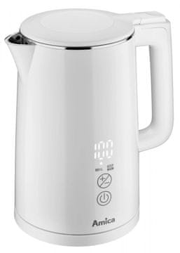 Amica Amica KF 6011 Digital kuhalo za vodu 1.5l, srebrna/crna