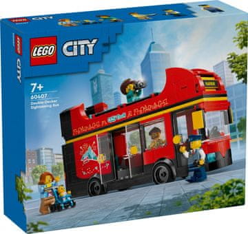 CITY LEGO City 60407 Crveni dvokatni autobus, 554 komada