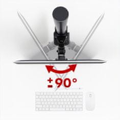 Maclean Maclean MC-966 stalak za monitor 13-27 inča, crni