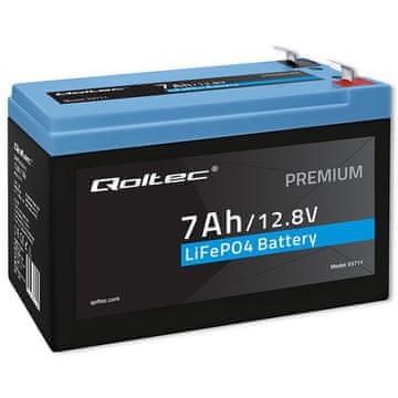 Qoltec Qoltec Akumulator LiFePO4 12.8V 7Ah 89.6Wh s BMS