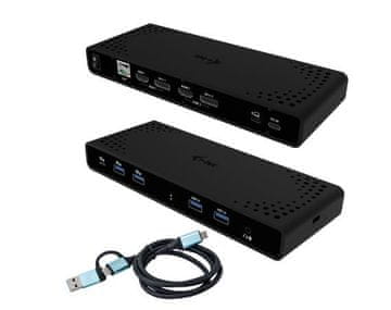 I-TEC i-tec Universal Dual 4K Display docking station, 85W PD