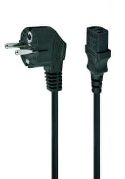 Gembird Gembird naponski kabel C13 1m, crni