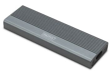 Digitus Digitus DA-701675 kućište za M.2 NVMe/SATA SSD, USB 3.1 Type-C, 10Gbps