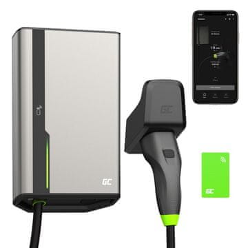 slomart Green Cell HabuDen Wallbox punjač za EV 22kW 32A, kabel 7,5m Tip 2