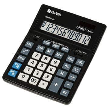 Eleven ELEVEN CDB 1201BK uredski kalkulator, 12 znamenki, crna
