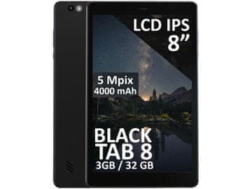Blow Tablet BlackTAB8 8" 4G LTE, 3/32GB, crni