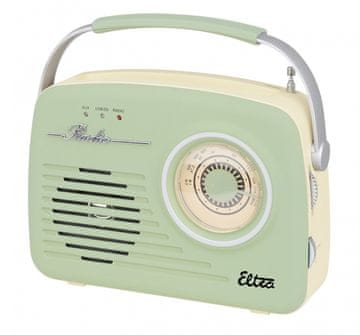 Eltra Eltra LUIZA RETRO SP-11 radio MP3 USB SD, menta