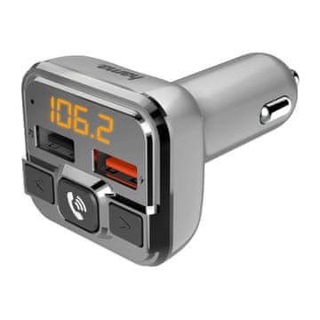 Hama Hama FM odašiljač s Bluetoothom i 18W USB-C punjačem