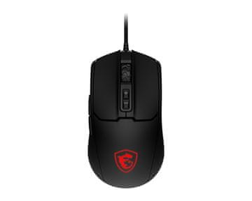 MSI MSI Forge GM100 Gaming Miš, do 3200 DPI, RGB