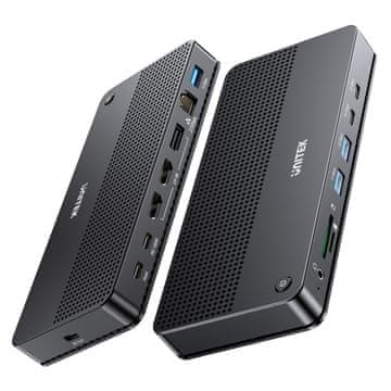 Unitek Unitek D1104A01 docking station 13-u-1, USB-C, HDMI 2.1, DP 2.0, RJ45, 10Gbps