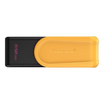 slomart Kingston Data Traveler Exodia S USB stick 512GB USB 3.2 Gen 1, crna/žuta