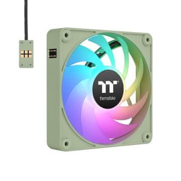 Thermaltake Thermaltake CT120 EX ARGB komplet 3x ventilatora 120mm, Matcha Green, PWM