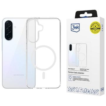 3MK 3MK Armor MagCase maska za Samsung A36, MagSafe, prozirna