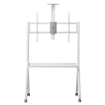 Maclean Maclean MC-114W TV stalak na kotačima, 32"-65", podesiva visina, bijeli
